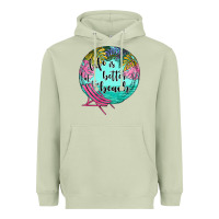 Matcha life is better at the beach Heavyweight Hoodie - JahusDesignShop
