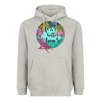 Moon Dust life is better at the beach Heavyweight Hoodie - JahusDesignShop