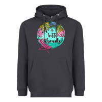 Smoke life is better at the beach Heavyweight Hoodie - JahusDesignShop