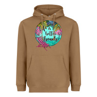 Toasted Coconut life is better at the beach Heavyweight Hoodie - JahusDesignShop