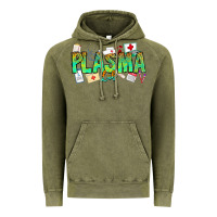 Vintage Olive plasma lab Vintage Hoodie - CowhideDigitalArt