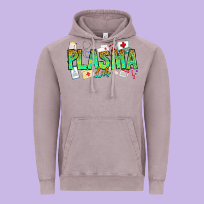 Plasma Lab Vintage Hoodie Designed By Cowhidedigitalart