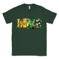 Sports Green Western love St. Patrick's Day p Classic Tee - CowGirlArtShop