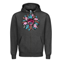 Charcoal Heather race leopard sunflower Zipper Hoodie - JahusDesignShop