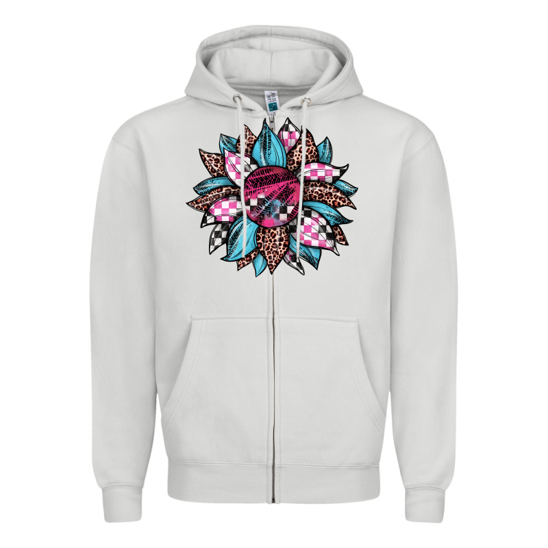 Race Leopard Sunflower Zipper Hoodie by JahusDesignShop | Teevron