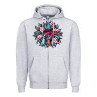 Heather Grey race leopard sunflower Zipper Hoodie - JahusDesignShop