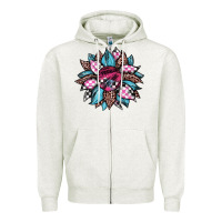 Oatmeal Heather race leopard sunflower Zipper Hoodie - JahusDesignShop
