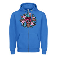 True Royal race leopard sunflower Zipper Hoodie - JahusDesignShop