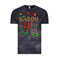 Cloud Black Daddy Elf Vintage Tee - BundleAndBundleShop