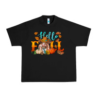 Black hello fall heifer cow Urban Heavy Tee - RanaPortraitStore