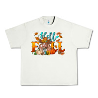 Pistachio hello fall heifer cow Urban Heavy Tee - RanaPortraitStore