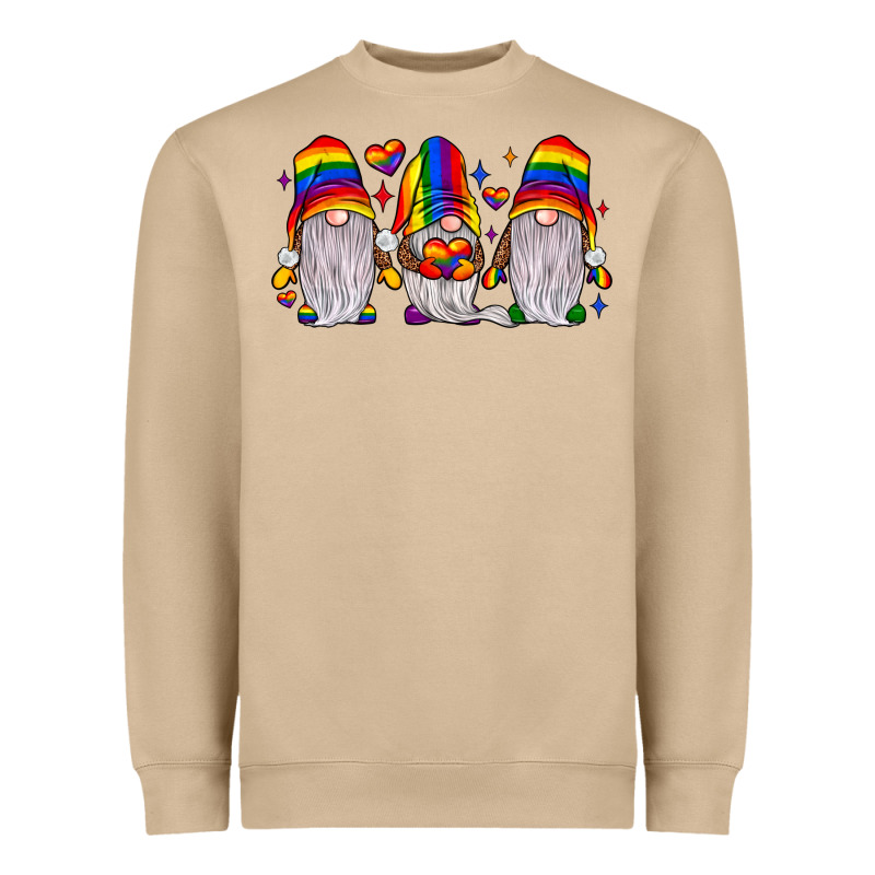 Pride Gnome Heavyweight Sweatshirt by JahusDesignShop | Teevron
