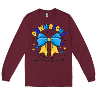 Burgundy Down Right Amazing Long Sleeve Tee - CowhideDigitalArt
