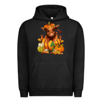 Pigment Black Fall Autumn heifer pumpkin Urban Hoodie - RanaPortraitStore