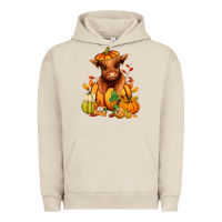 Pigment French Oak Fall Autumn heifer pumpkin Urban Hoodie - RanaPortraitStore