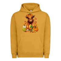 Pigment Peanut Butter Fall Autumn heifer pumpkin Urban Hoodie - RanaPortraitStore