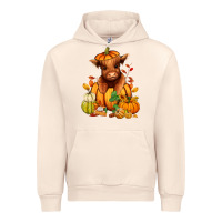 Sandshell Fall Autumn heifer pumpkin Urban Hoodie - RanaPortraitStore