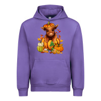 Tulip Fall Autumn heifer pumpkin Urban Hoodie - RanaPortraitStore
