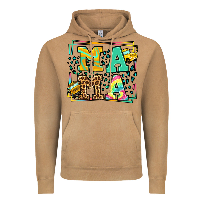 School Bus Driver Mama Mother's Day Vintage Hoodie by LillyAllenDesigns | Teevron