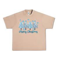Burro merry christmas blue trees Urban Heavy Tee - FaDigitalArtStudio