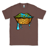 Chestnut summer vibes pineapple lips Classic Tee - Jasminsmagicworld
