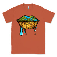 Copper summer vibes pineapple lips Classic Tee - Jasminsmagicworld