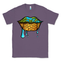 Lavender summer vibes pineapple lips Classic Tee - Jasminsmagicworld
