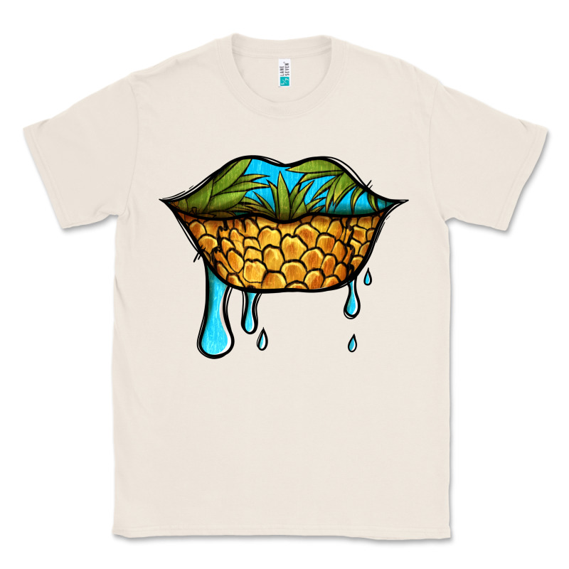 Summer Vibes Pineapple Lips Classic Tee by Jasminsmagicworld | Teevron
