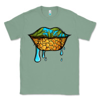 Sage summer vibes pineapple lips Classic Tee - Jasminsmagicworld