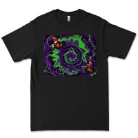 Black halloween witch hat backgraund Premium Tee - RanaPortraitStore