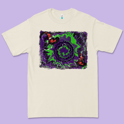 Halloween Witch Hat Backgraund Premium Tee Designed By Ranaportraitstore