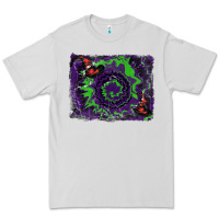 Dove Grey halloween witch hat backgraund Premium Tee - RanaPortraitStore
