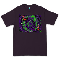 Plum halloween witch hat backgraund Premium Tee - RanaPortraitStore
