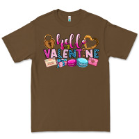 Cacao hello valentine Premium Tee - OliviaCreatesArt