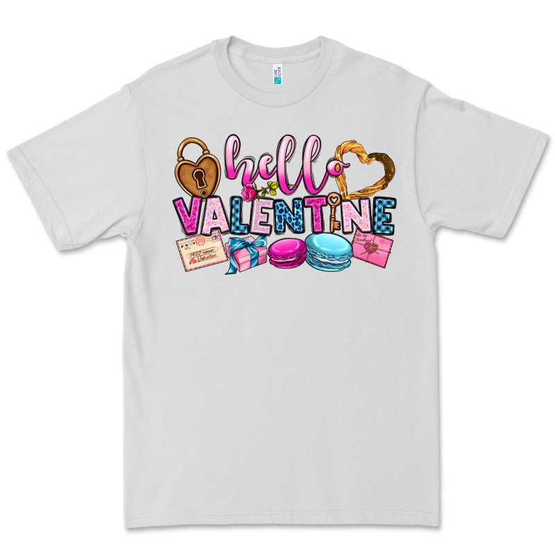 Hello Valentine Premium Tee by OliviaCreatesArt | Teevron