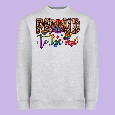 Proud To Be Me Heavyweight Sweatshirt Designed By Jahusdesignshop