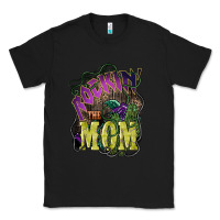 Black Rockin the mom Mother's Day Classic Tee - HowdyJamesFarm