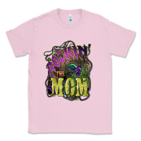 Bubblegum Pink Rockin the mom Mother's Day Classic Tee - HowdyJamesFarm