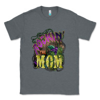 Charcoal Heather Rockin the mom Mother's Day Classic Tee - HowdyJamesFarm