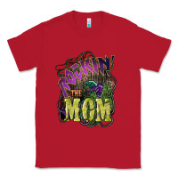 Red Rockin the mom Mother's Day Classic Tee - HowdyJamesFarm