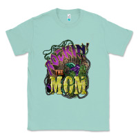Seafoam Rockin the mom Mother's Day Classic Tee - HowdyJamesFarm