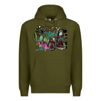 Army Green gypsy soul Premium Hoodie - SublimationCraftShop