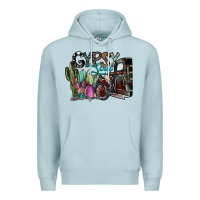 Blue Mist gypsy soul Premium Hoodie - SublimationCraftShop
