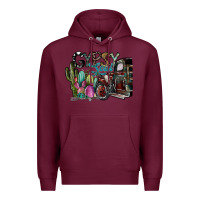 Burgundy gypsy soul Premium Hoodie - SublimationCraftShop