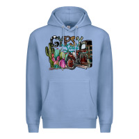 Colony Blue gypsy soul Premium Hoodie - SublimationCraftShop