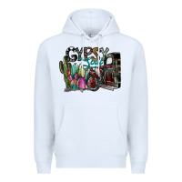 White gypsy soul Premium Hoodie - SublimationCraftShop