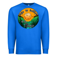 True Royal life is better at the river Premium Sweatshirt - JahusDesignShop