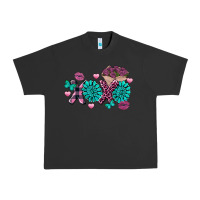 Pigment Black Xoxo Valentine's Day Turquoise Gem Urban Heavy Tee - FaDigitalArtStudio