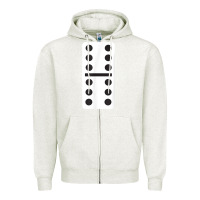 Oatmeal Heather double six dominoes tshirt halloween costume 6 6 domino game t shirt Zipper Hoodie - baoMotion