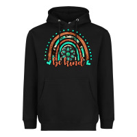 Black be kind western turquoise rainbow Heavyweight Hoodie - JahusDesignShop